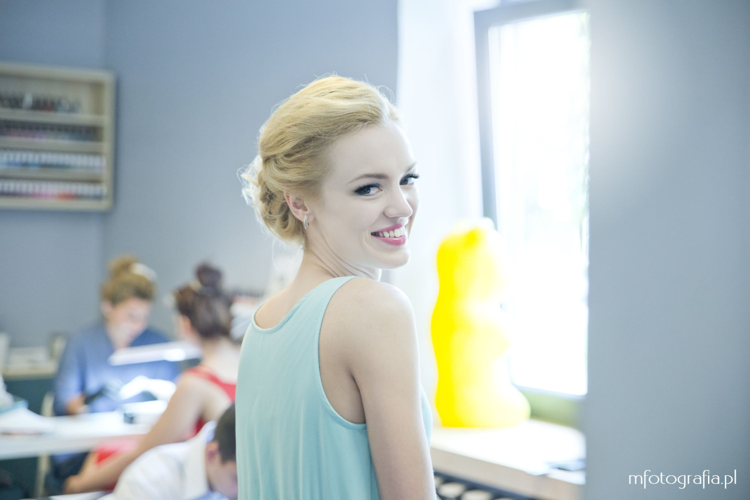 Piekne zdjęcie ślubne Panny Młodej